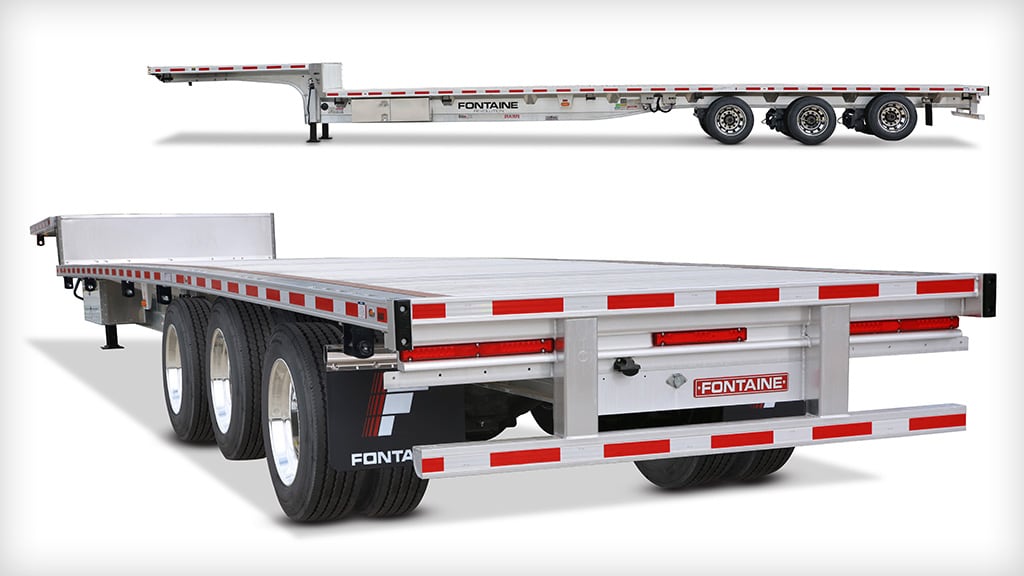New Fontaine® Revolution® Tridem All-Aluminum Trailer Offers Hauling Versatility